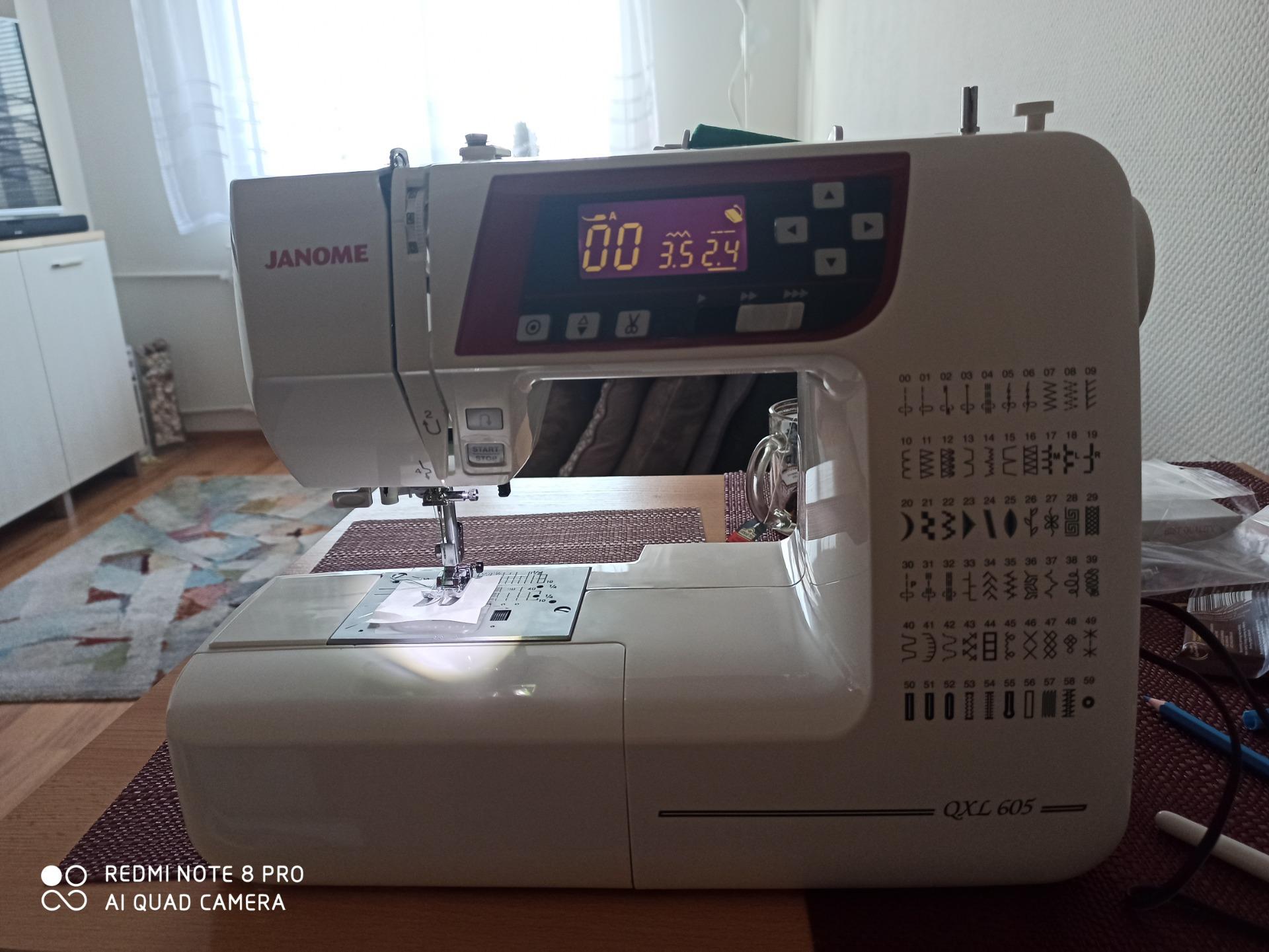 Maszyna do szycia Janome QXL605 Opinie i ceny na Ceneo.pl