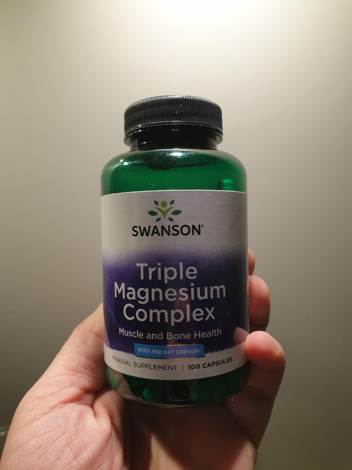 Swanson Triple Magnesium Complex Kompleks 3 Magnezów 100 kaps. Opinie