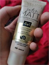 Eveline Satin Matt Podkład Matujący 30 ml Nr 102