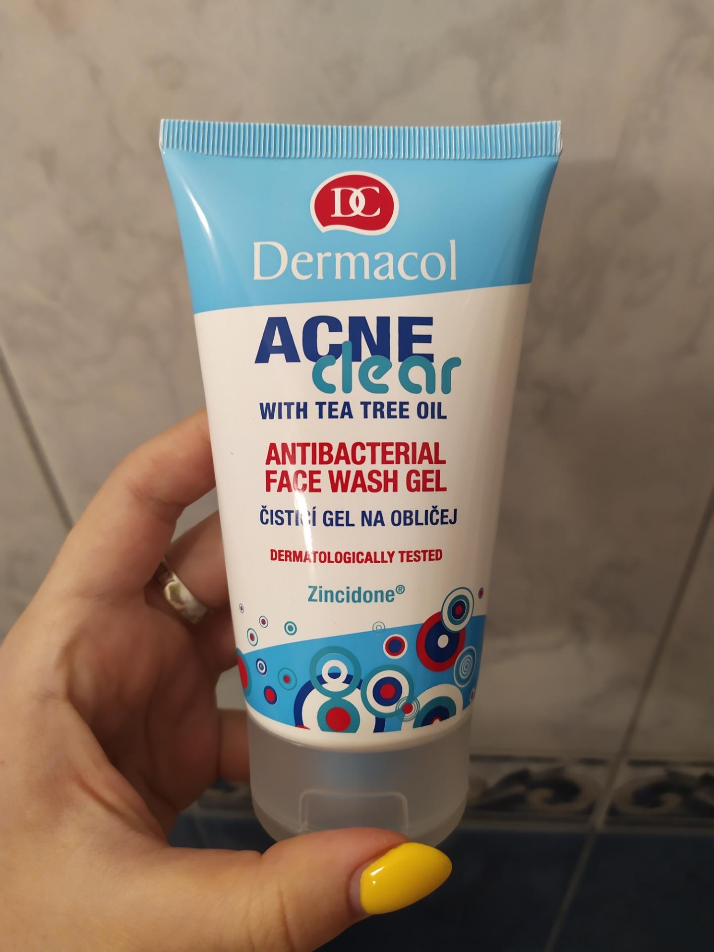DERMACOL AcneClear Antibacterial Face Wash Oczyszczający żel do twarzy