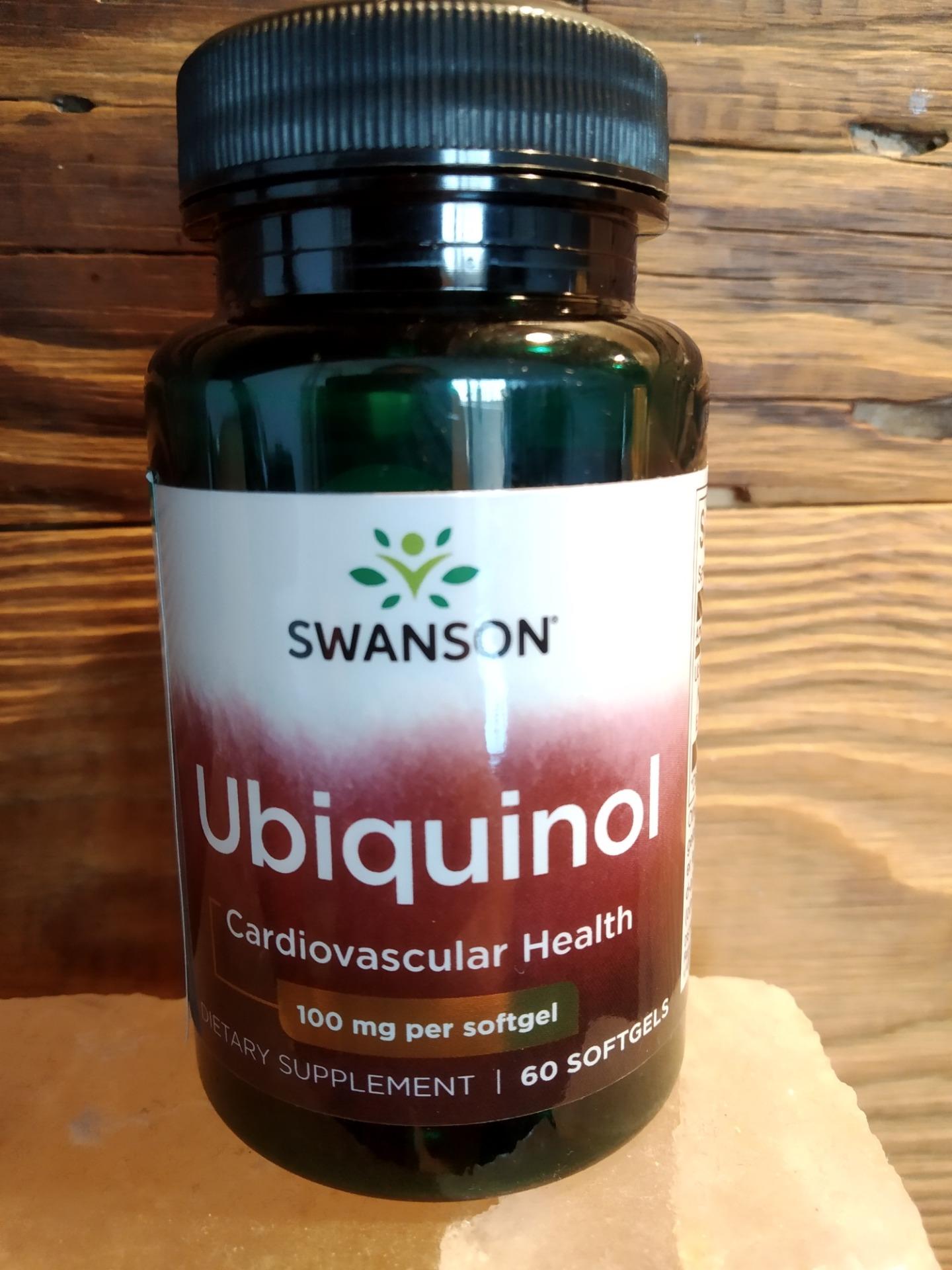 Complément Alimentaire Swanson Ubiquinol 100 Mg – 60 Gélules – Neuf
