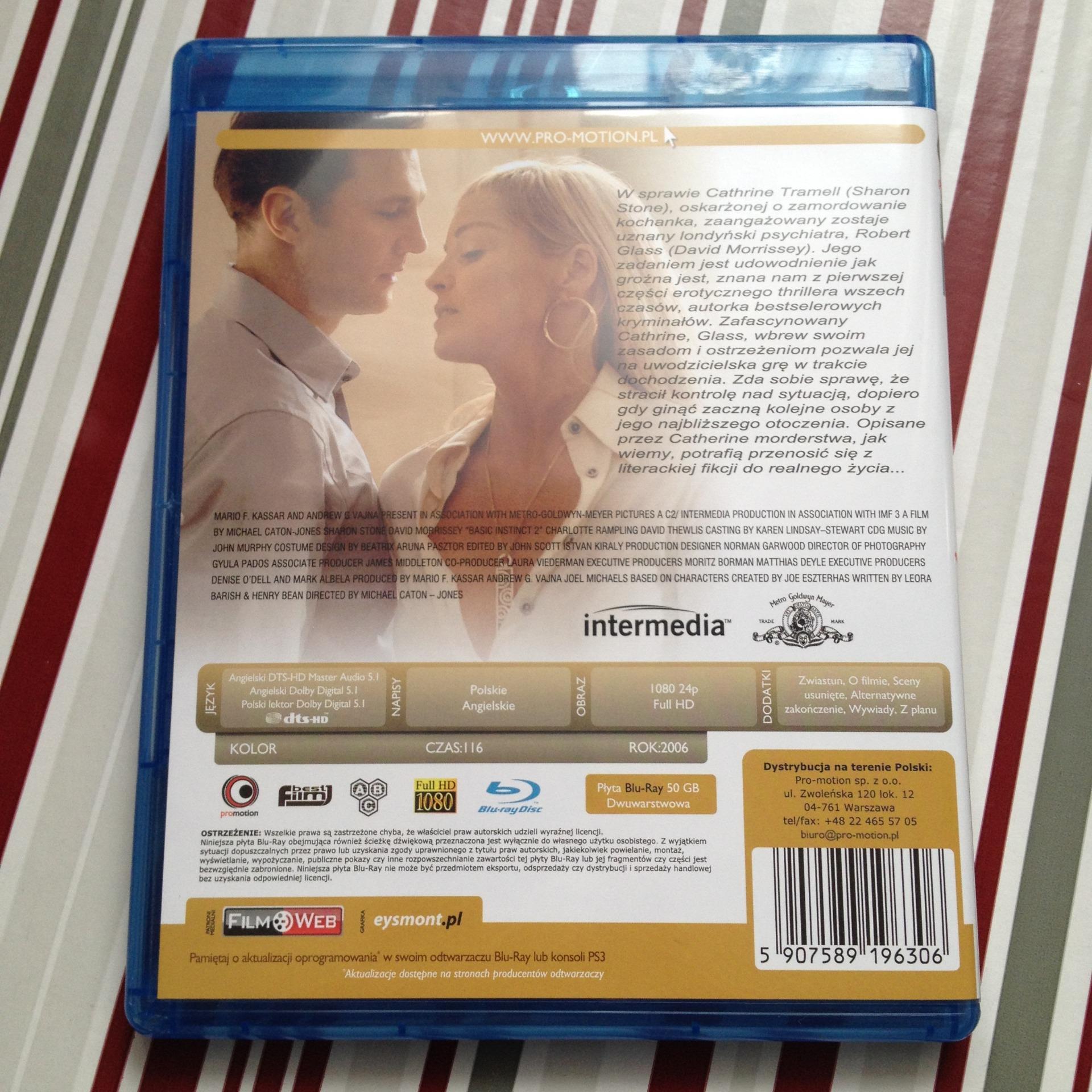 Film Blu-ray Nagi Instynkt 2 (Basic instinct: Risk Addiction) (Blu-ray ...