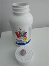 Forever Living Products Forever Kids tabletki witaminowe do ssania z dodatkiem sproszkowanych owoców i warzyw 120 tabl