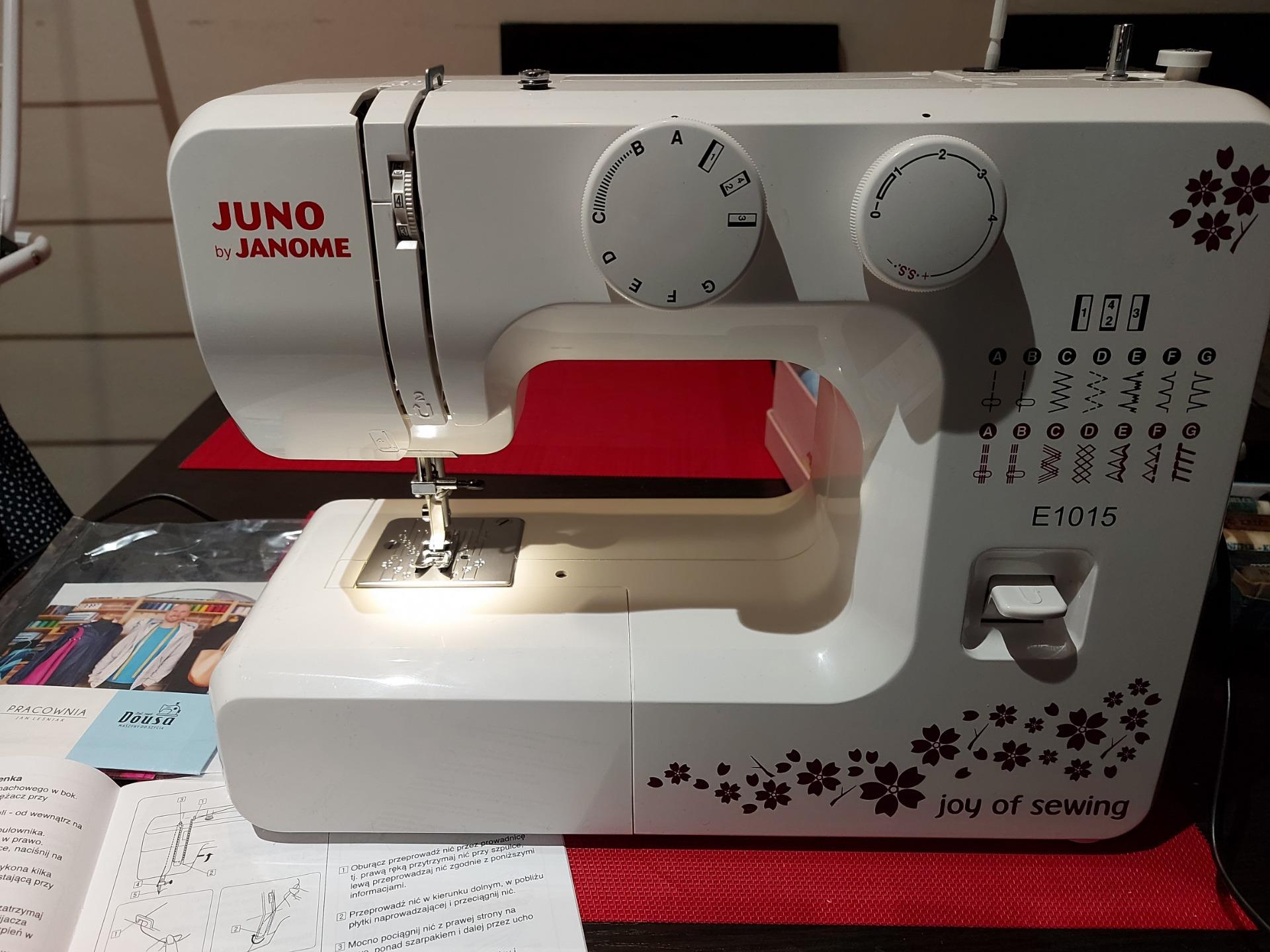 Maszyna do szycia Janome Juno E1015 - Opinie i ceny na Ceneo.pl