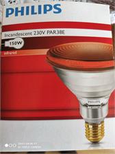 Philips PAR38 IR 150W E27 230V Red 1CT 8711500128874