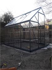 Palram Szklarnia Z Poliwęglanu Hybrid 1,86 X 2,46 M Szara