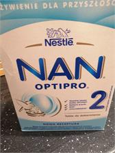 NESTLE NAN OPTIPRO 2 Mleko Modyfikowane dla niemowląt powyżej 6 Miesiąca 650g