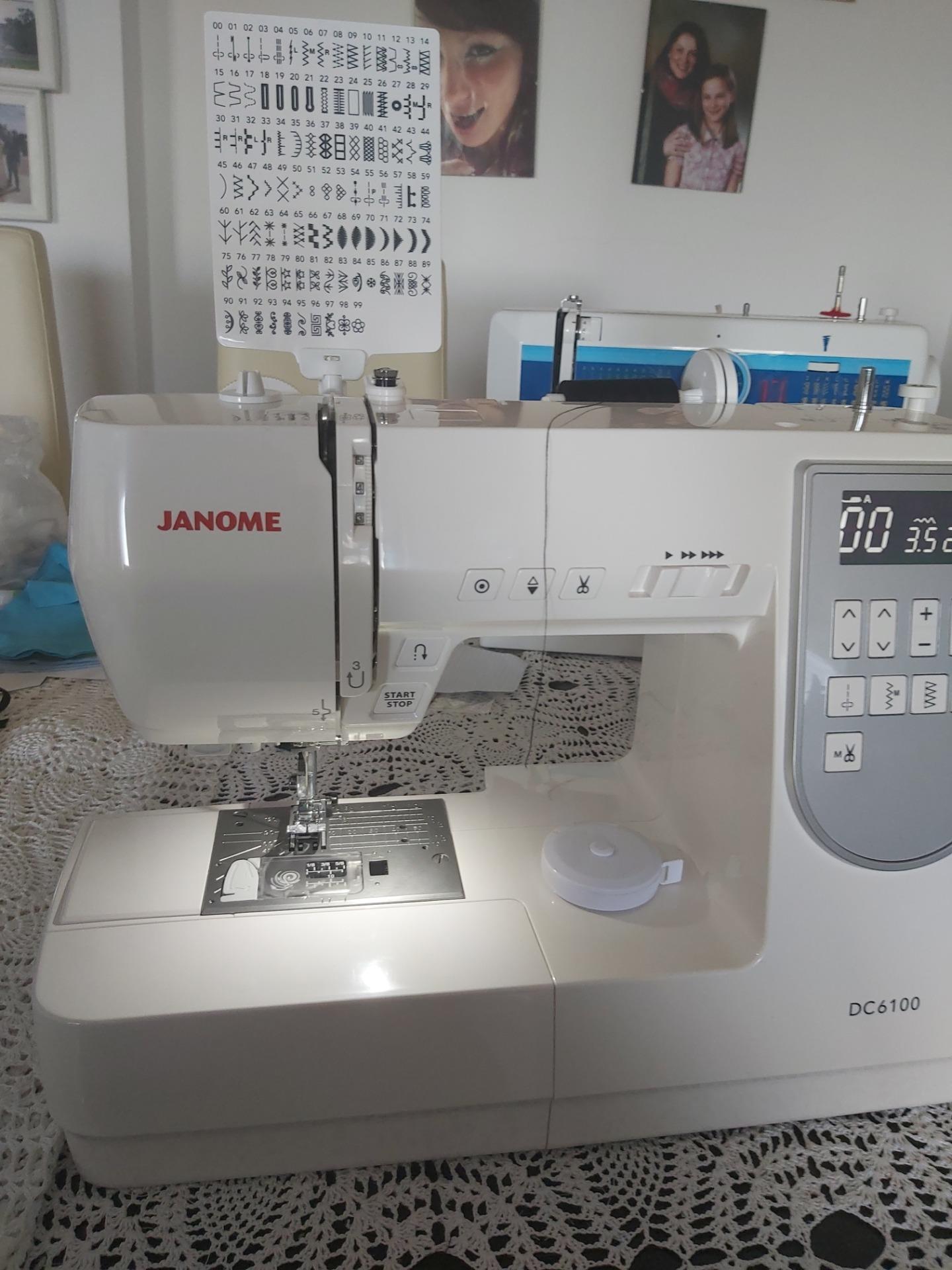 Maszyna do szycia JANOME DC6100 Opinie i ceny na Ceneo.pl