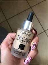 Catrice HD Liquid Coverage Płynny Podkład do Twarzy 010 Light Beige 30ml