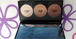 Golden Rose Contour Powder paleta do konturowania twarzy 3x3,5g