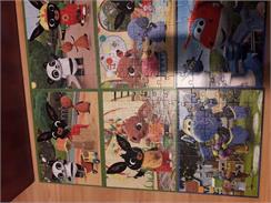 Trefl Puzzle 4w1 Wesoły Dzień Binga 34335