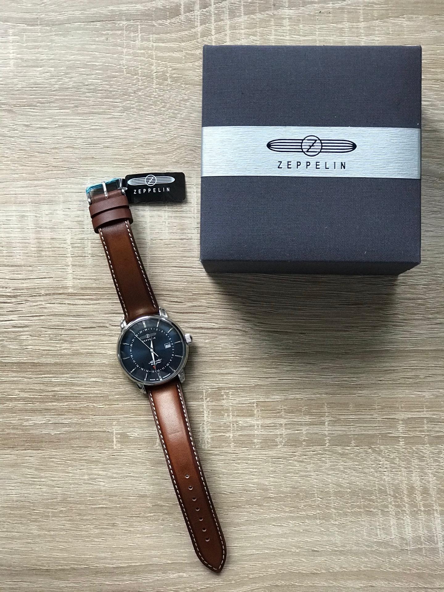 Zeppelin 8442-3 Atlantic GMT Watch