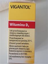 Vigantol 20 000IU krople doustne 10ml