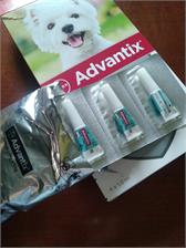 Bayer Krople do nakrapiania ADVANTIX dla psów o masie 4-10KG 4 pipety X 1.0 ML