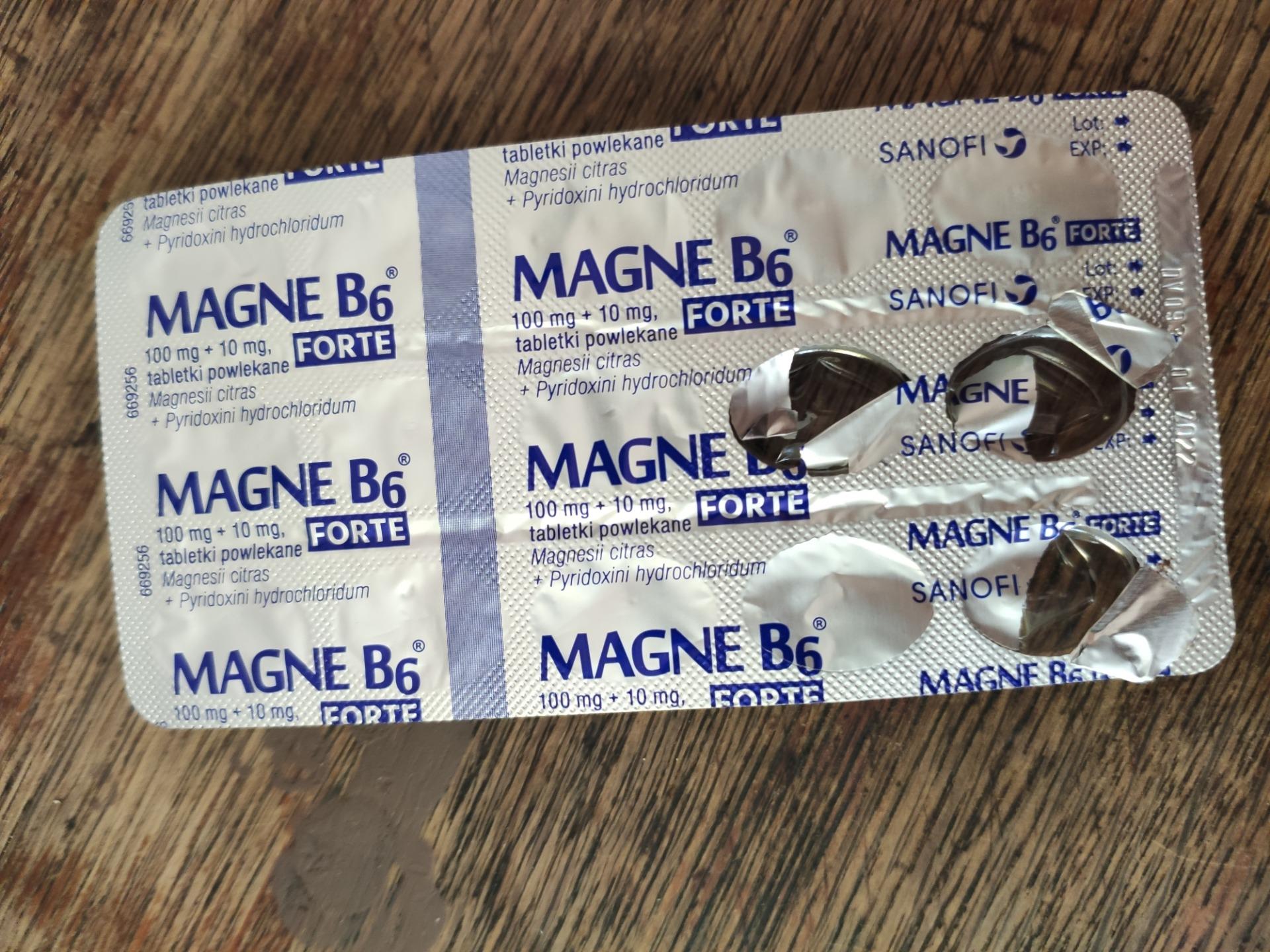 Magne B6 Forte 60 tabletek Opinie i ceny na Ceneo.pl