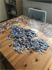 Trefl Puzzle 3000el. Zimowy Zamek Neuschwanstein 33025