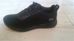 Sneakersy SKECHERS - BOBS SQUAD Tough Talk 32504/BBK Black