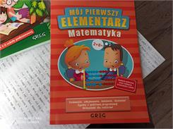 Mój pierwszy elementarz - Matematyka BR kolor GREG
