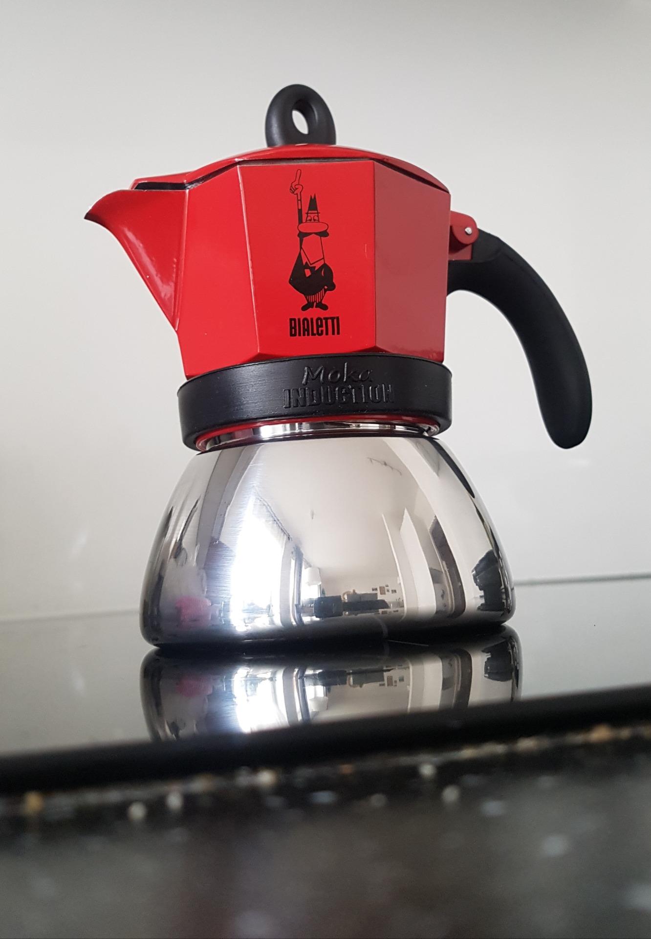 Bialetti Moka Induzione 3 Filiżanki Red 