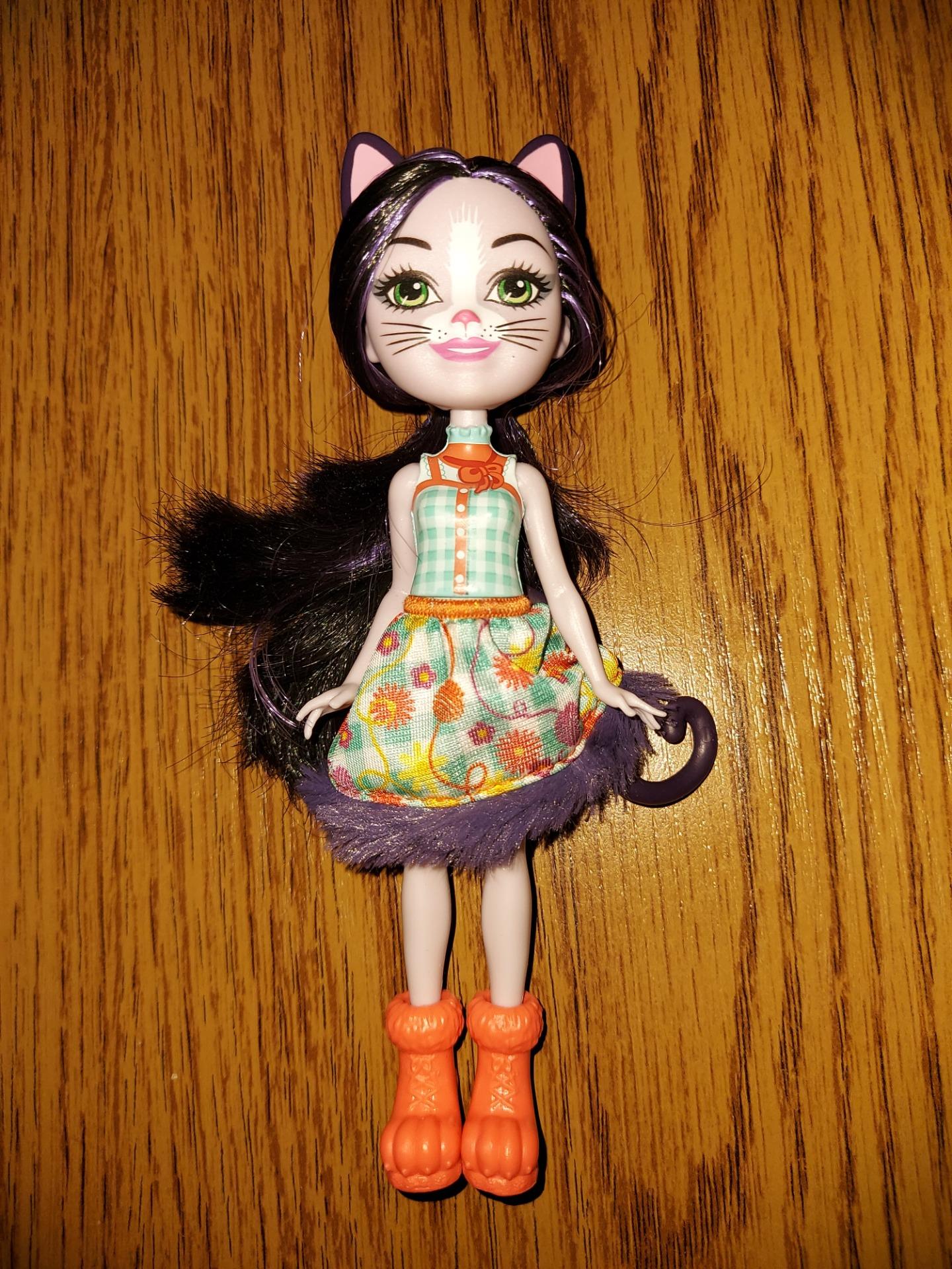 Lalka Mattel ENCHANTIMALS LALKA ZE ZWIERZĄTKIEM KOT GJX40 - Ceny i ...