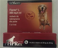 Fiprex Dla Psów Od 20 Do 40Kg L 4Ml