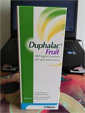 Duphalac Fruit Lactulosum syrop na zaparcia o smaku śliwkowym 500ml