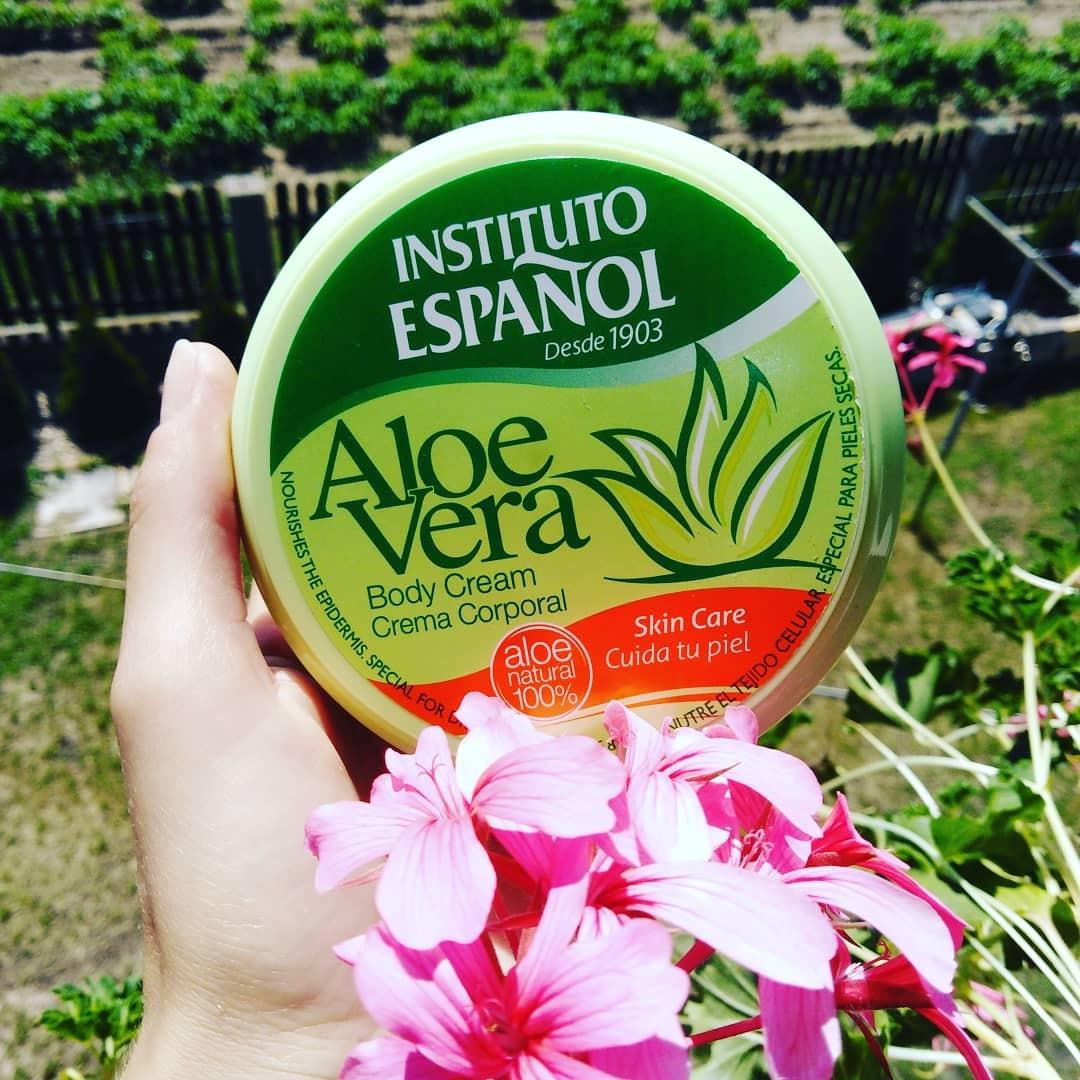 Instituto Espanol Aloe Vera Body Cream Nawilżający Krem Do Ciała I Rąk Na Bazie Aloesu 200ml 4752