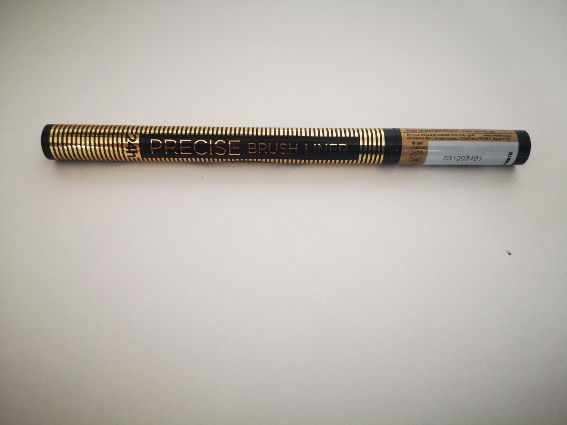 Eveline Precise Brush Liner Eyeliner w Pisaku Czarny Opinie i ceny na