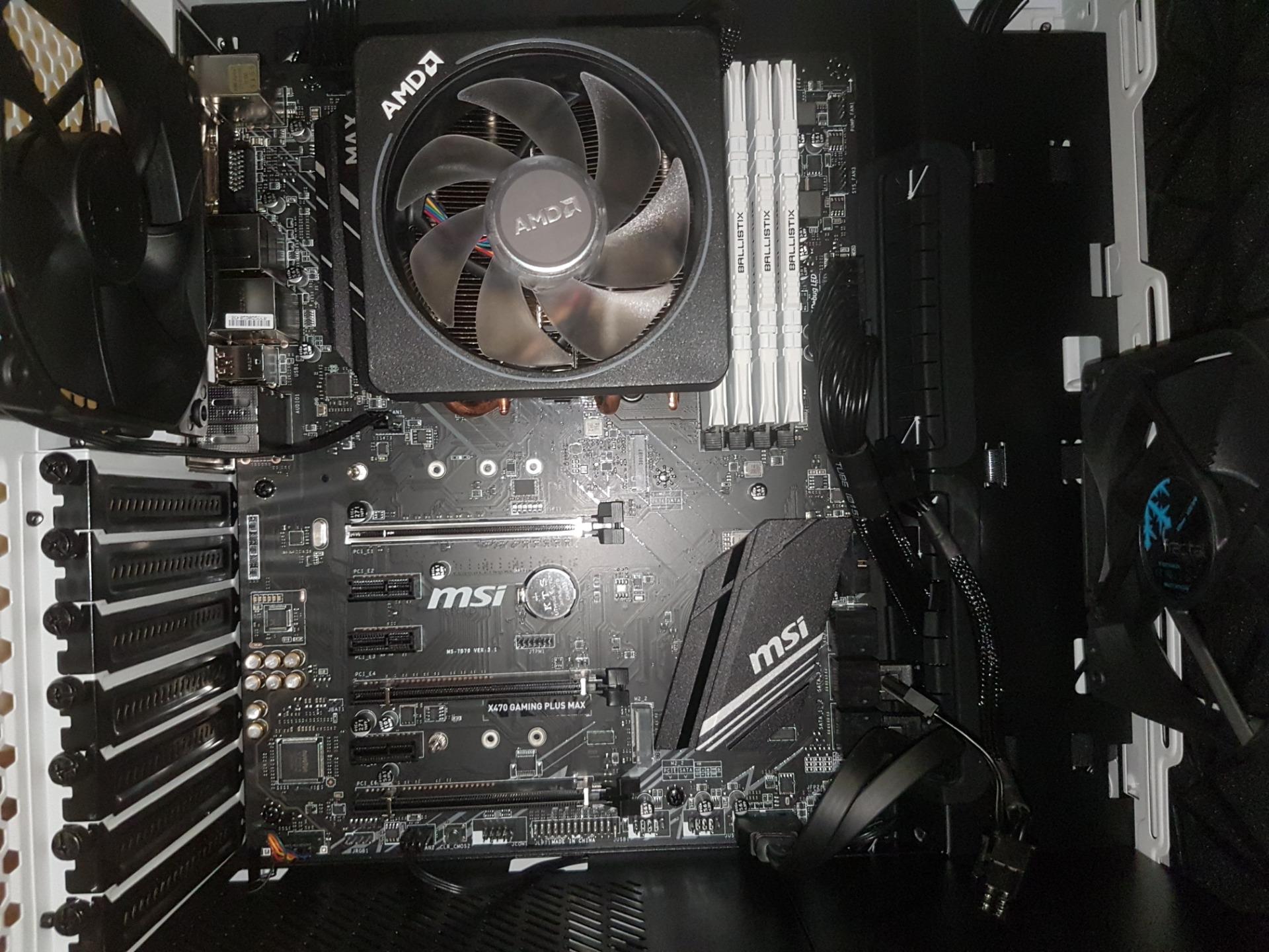 Msi x470 gaming plus max не работает xmp