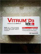 Vitrum D3 Forte 2000 J.M. 60 kaps.
