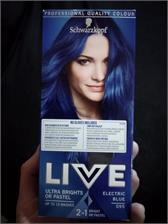 Schwarzkopf Color Live Farba do włosów 95 elektryczny błękit