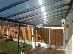 Palram Aluminiowe zadaszenie tarasu Sierra 3x5,46m Szare