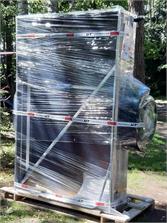 Przyczepa bagażowa lekka 200 x 125 z plandeką i stelażem DMC 750 KG Garden Trailer 205