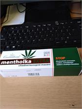 Mentholka Żel Do Masażu Chłodzącego Z Olejkiem Konopnym 200 ml