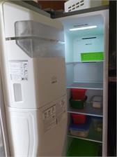 Lodówka Gorenje NRS9181VXB Side by Side 179,3 cm Szara