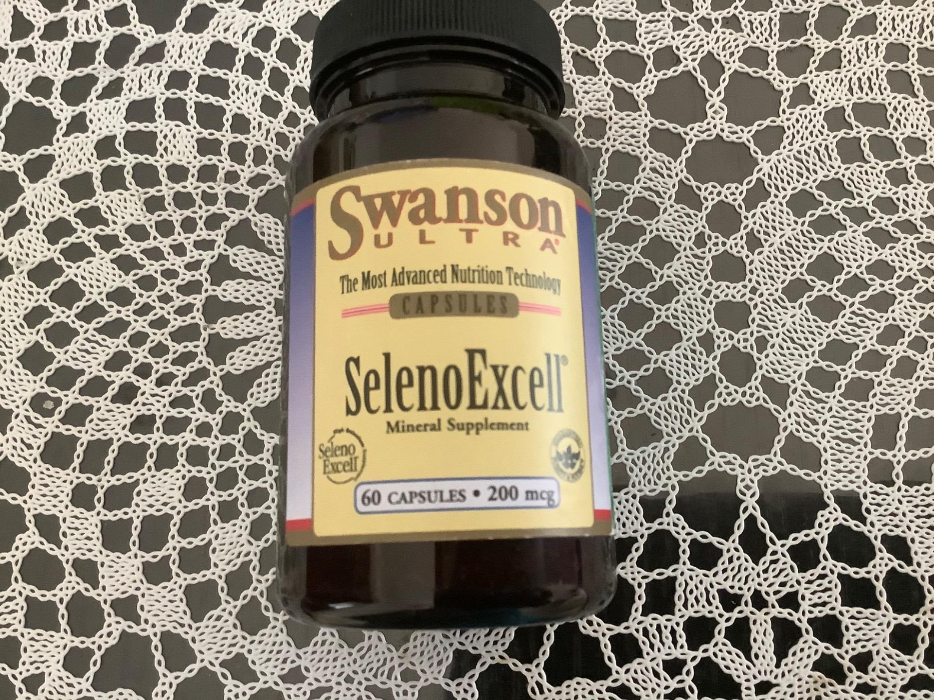 Complément Alimentaire Swanson SelenoExcell - Sélénium 200mcg, 60 Capsules, Neuf