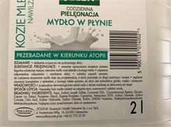 Biały Jeleń Mydło w Płynie Kozie Mleko 2000ml