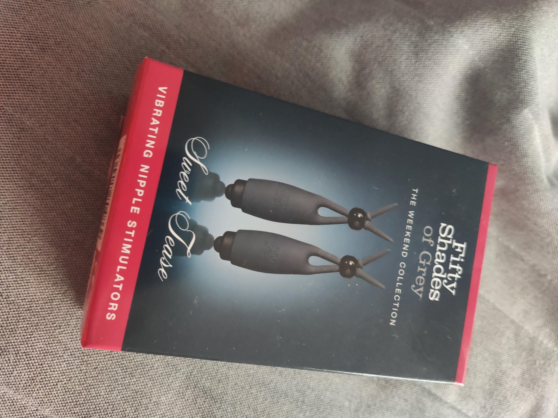 fifty shades of grey sweet tease vibrating nipple clamps Fifty Shades of Grey Vibrating Nipple Stimulators