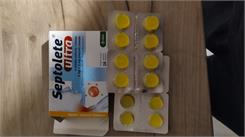 Septolete ultra o smaku cytryny i miodu 16 pastylek