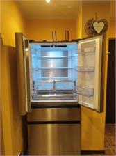Lodówka Gorenje NRM8181UX Side by Side 181,7 cm Szara