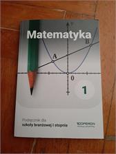 Matematyka 1. Podręcznik. Szkoła branżowa I stopnia