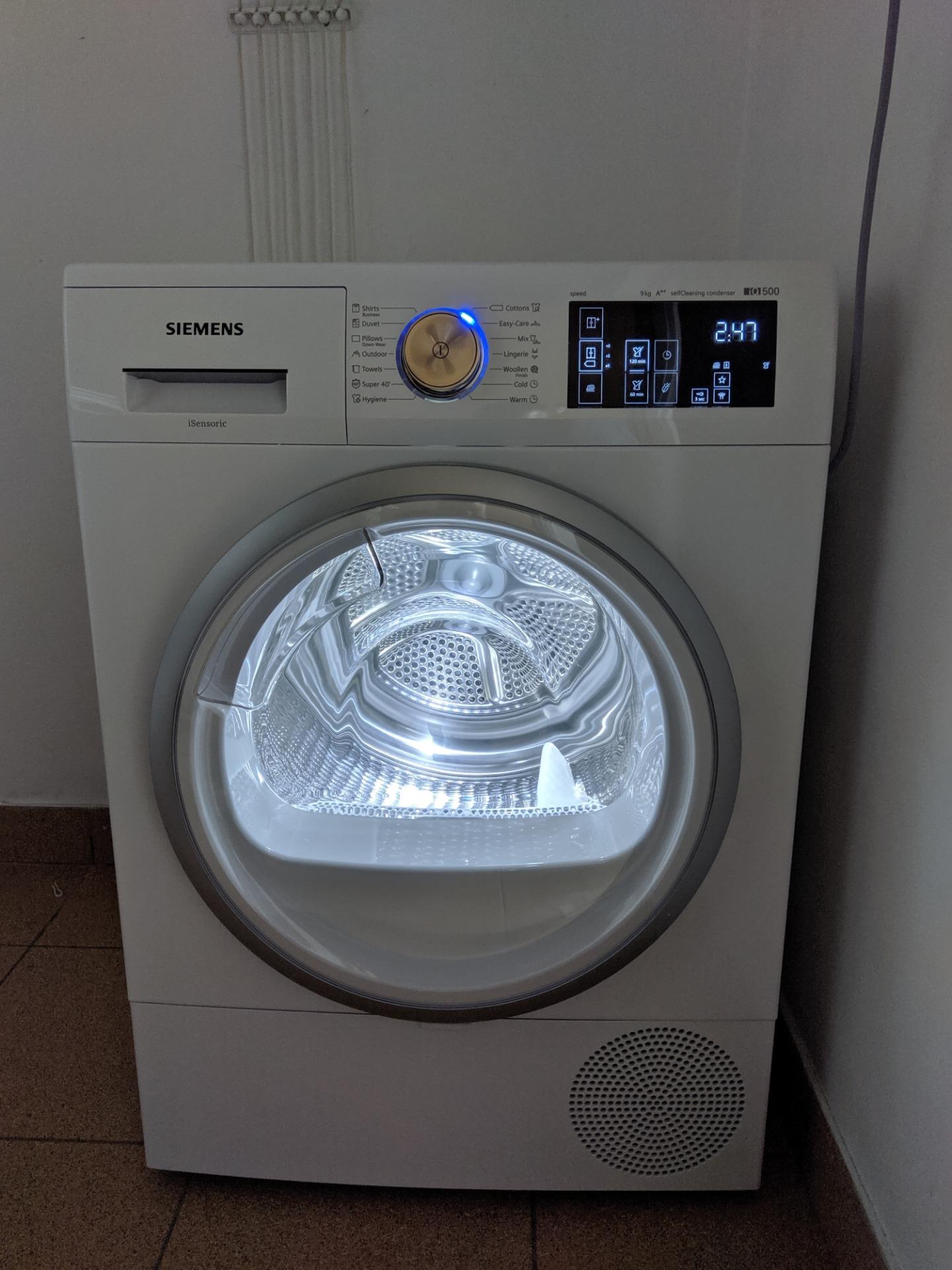 Сушильная машина siemens wt7w461by