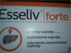 Esseliv forte 300 mg 50 kapsułek 