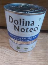Dolina Noteci Premium Dorsz Z Brokułami 800G