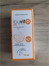 Ibuvit D 600 krople doustne but. z pompką dozującą 10ml 