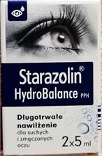 Starazolin Hydrobalance PPH nawilżenie i ochrona oczu 2x5ml