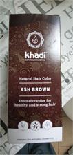 Khadi NATURALNA ZIOŁOWA FARBA DO WŁOSÓW Ash Brown Popielaty Brąz 100g