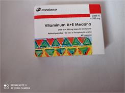 Vitaminum A  +  E (2500j.m + 200mg) 40 kapsułek