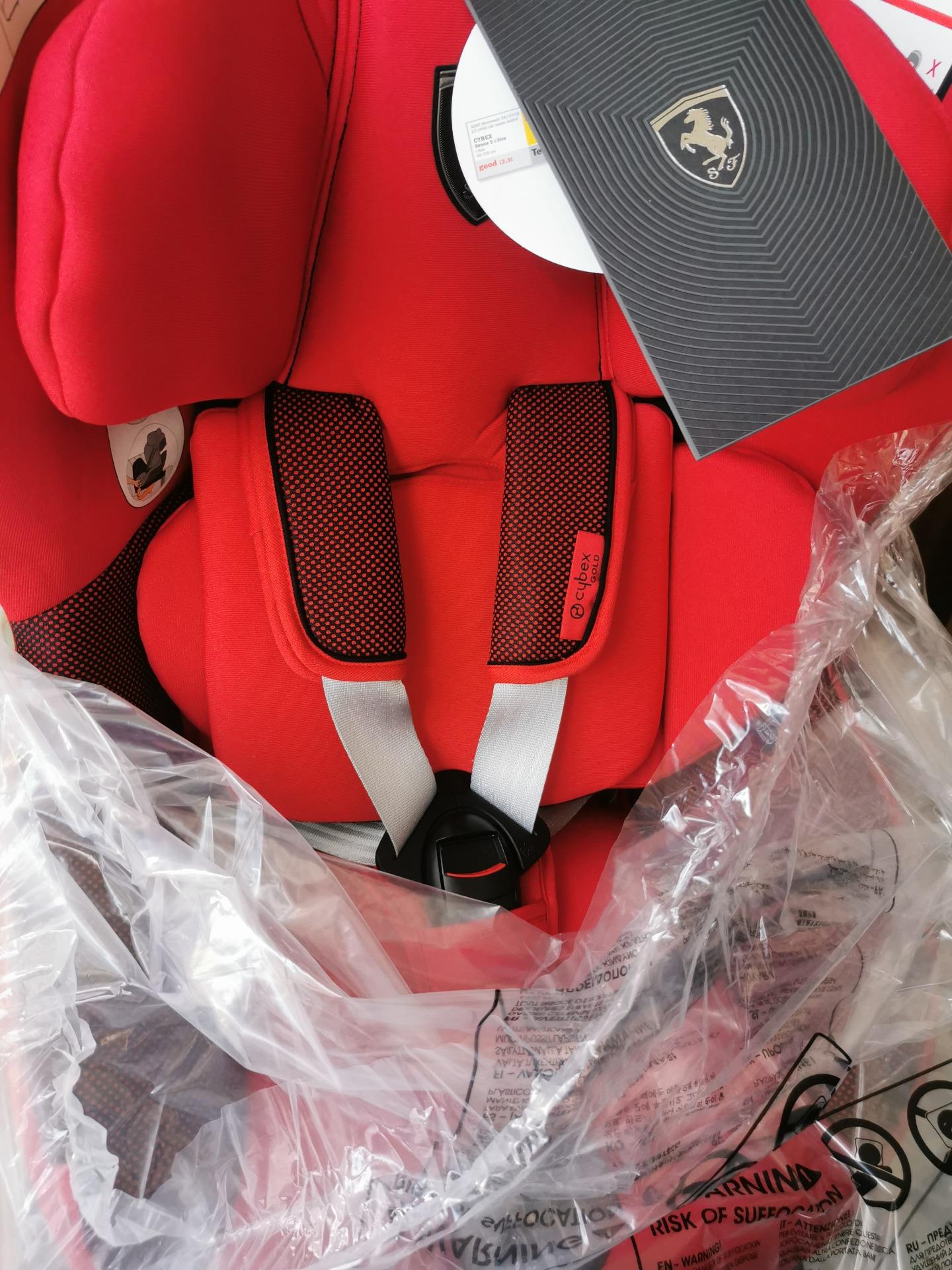 Fotelik Cybex Sirona S I-Size For Scuderia Ferrari Racing Red 0