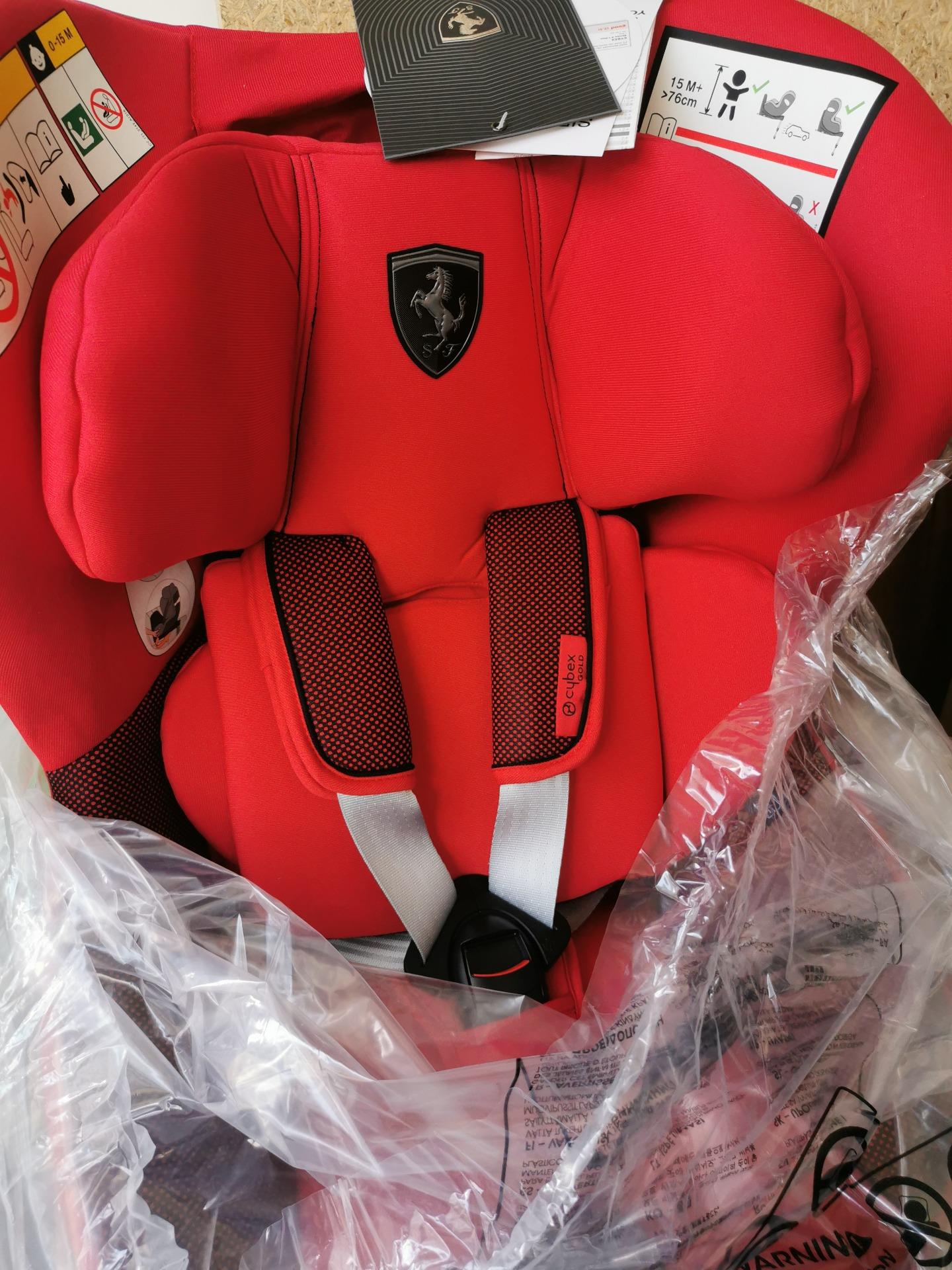 Fotelik Cybex Sirona S I-Size For Scuderia Ferrari Racing Red 0